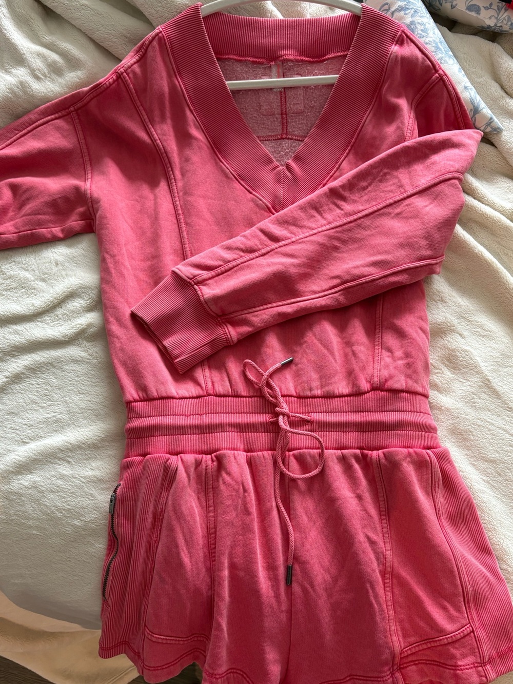 Free People Movement Coral Romper